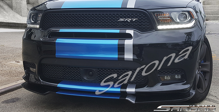 Custom Dodge Durango  SUV/SAV/Crossover Front Add-on Lip (2017 - 2020) - $590.00 (Part #DG-020-FA)